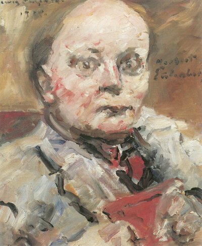 Portrait du poète Herbert Eulenberg - Lovis Corinth